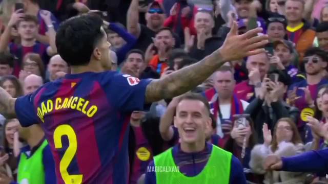 巴萨续约弗里克迎新主席 拉菲尼亚戴帽助队豪取