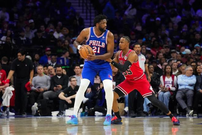 恩比德乔治复出率队狂胜